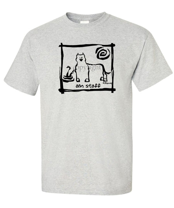 American Staffordshire Terrier - Cavern Canine - T-Shirt
