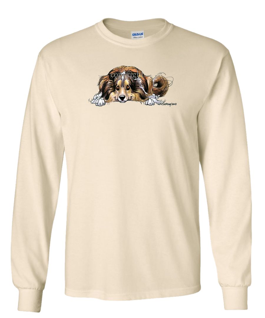 "I Heart My Shetland Sheepdog" T-Shirt - Black, 100% Cotton, Officially Licensed Dog Lover Gift - View #4