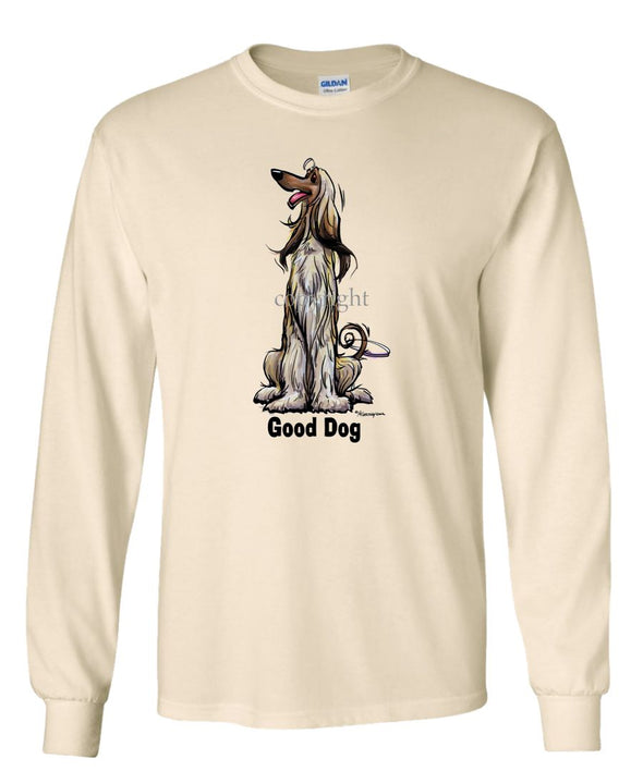 Afghan Hound - Good Dog - Long Sleeve T-Shirt