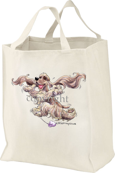 Cocker Spaniel - Happy Dog - Tote Bag