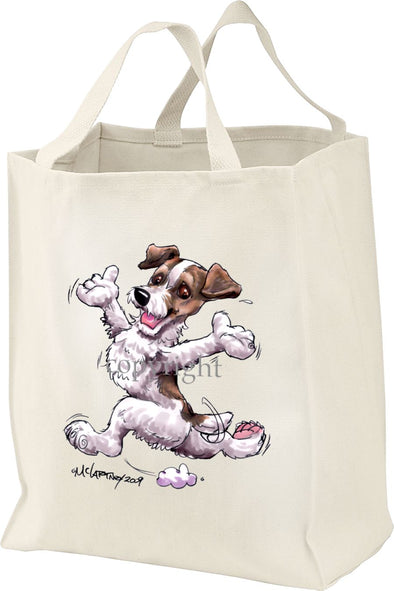 Jack Russell Terrier - Happy Dog - Tote Bag