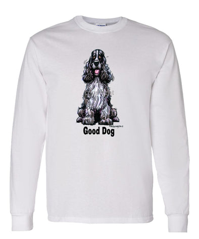 English Cocker Spaniel - Good Dog - Long Sleeve T-Shirt