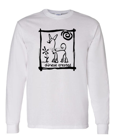 Chinese Crested - Cavern Canine - Long Sleeve T-Shirt