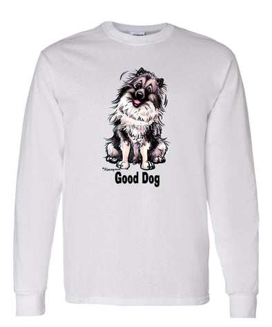 Keeshond - Good Dog - Long Sleeve T-Shirt