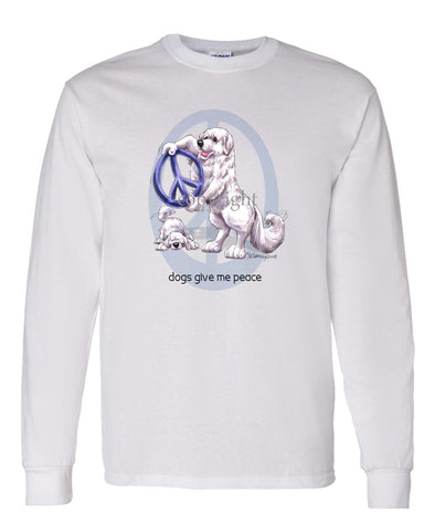 Great Pyrenees - Peace Dogs - Long Sleeve T-Shirt