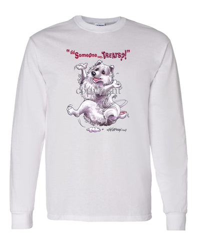 American Eskimo Dog - Treats - Long Sleeve T-Shirt