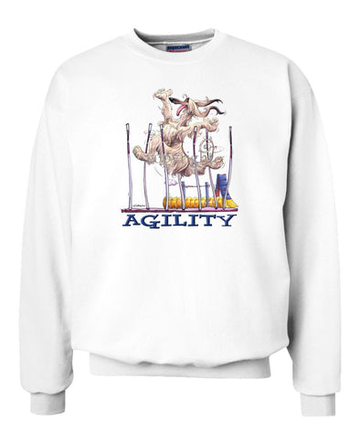 Afghan Hound - Agility Weave II - Sweatshirt
