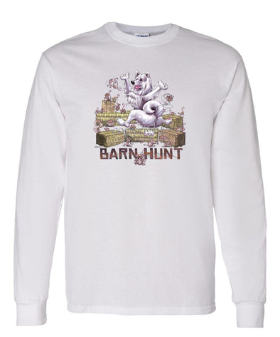 Samoyed - Barnhunt - Long Sleeve T-Shirt