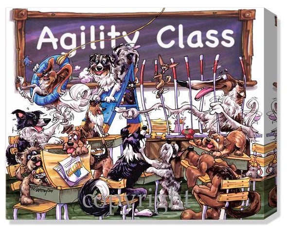 Agility Class - Calendar Canvas