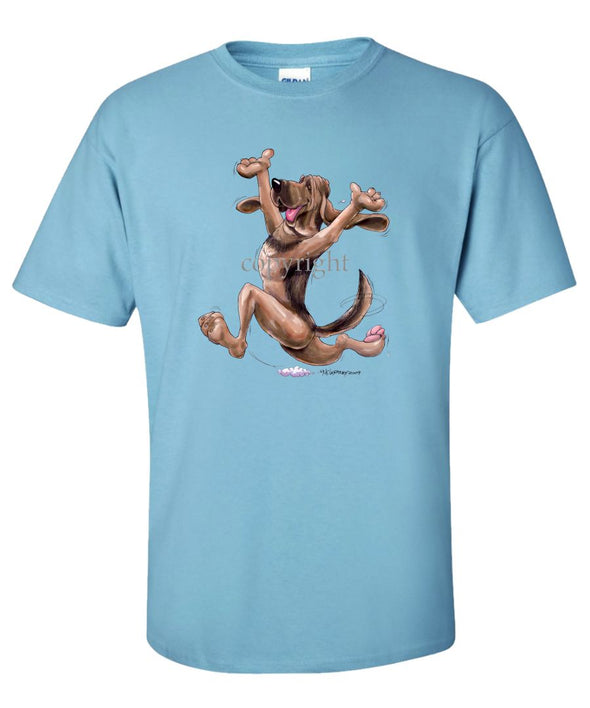 Bloodhound - Happy Dog - T-Shirt