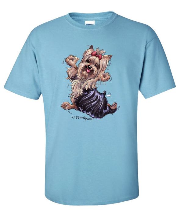Yorkshire Terrier - Happy Dog - T-Shirt