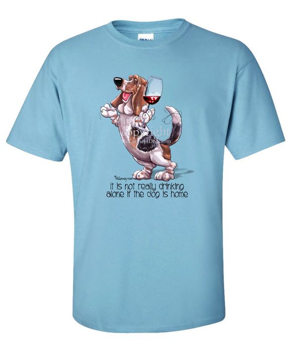 Basset Hound - It's Not Drinking Alone - T-Shirt