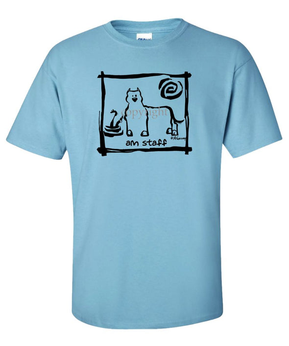American Staffordshire Terrier - Cavern Canine - T-Shirt