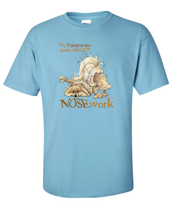 Pomeranian - Nosework - T-Shirt