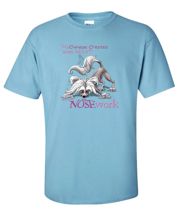 Chinese Crested - Nosework - T-Shirt