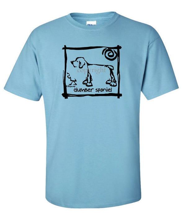 Clumber Spaniel - Cavern Canine - T-Shirt