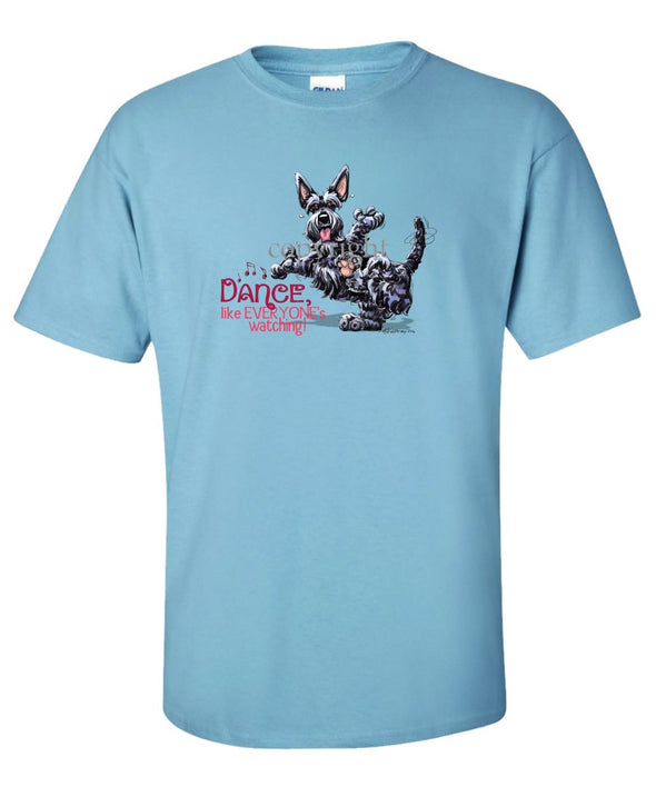 Scottish Terrier - Dance Like Everyones Watching - T-Shirt