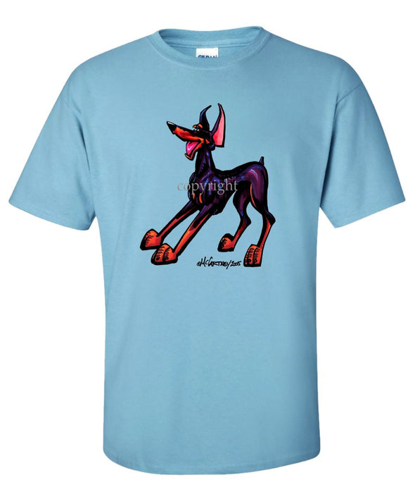 Doberman Pinscher - Cool Dog - T-Shirt