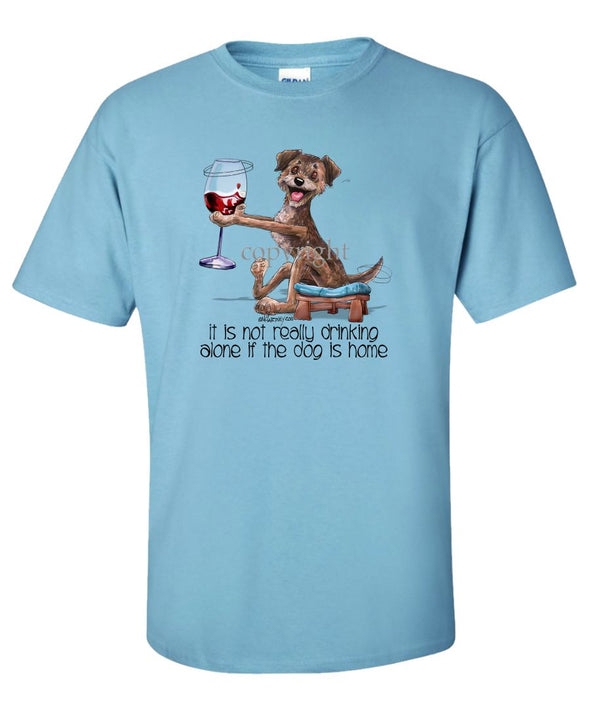 Border Terrier - It's Not Drinking Alone - T-Shirt