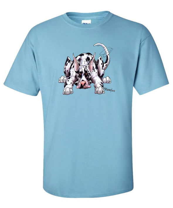 Great Dane  Harlequin - Rug Dog - T-Shirt