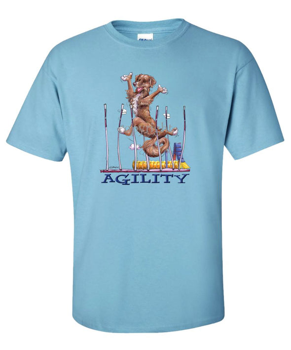 Nova Scotia Duck Tolling Retriever - Agility Weave II - T-Shirt