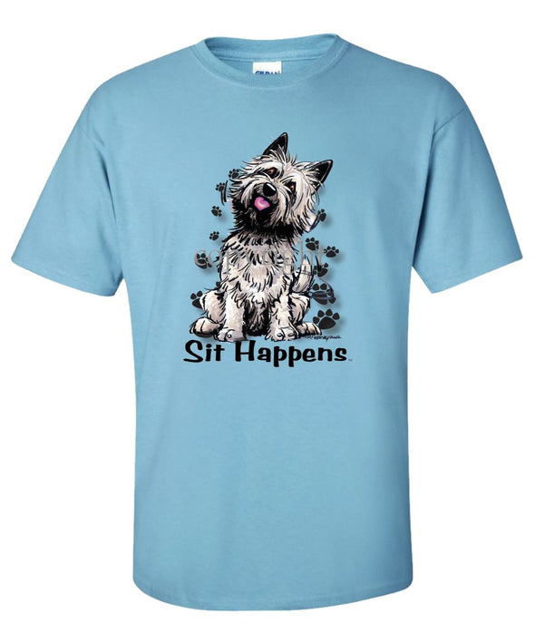 Cairn Terrier - Sit Happens - T-Shirt