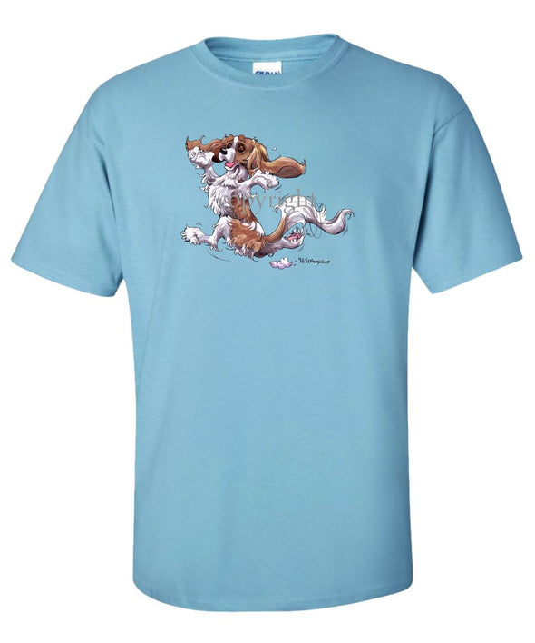 Cavalier King Charles  Blenheim - Happy Dog - T-Shirt