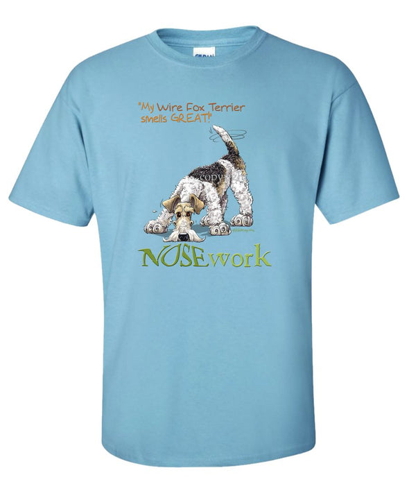 Wire Fox Terrier - Nosework - T-Shirt