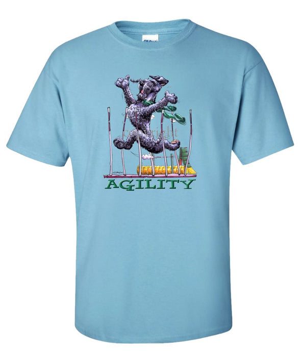Kerry Blue Terrier - Agility Weave II - T-Shirt