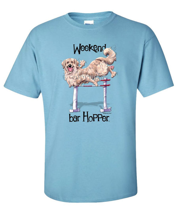 Golden Retriever - Weekend Barhopper - T-Shirt