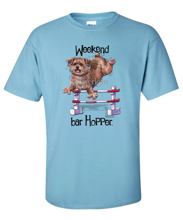 Norfolk Terrier - Weekend Barhopper - T-Shirt