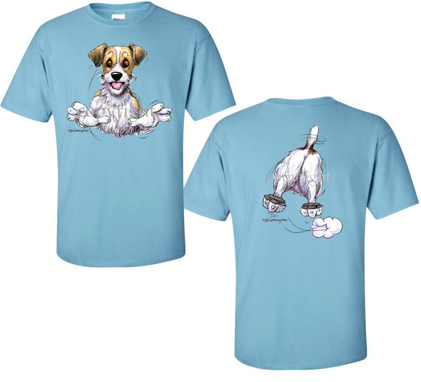 Parson Russell Terrier - Coming and Going - T-Shirt (Double Sided)