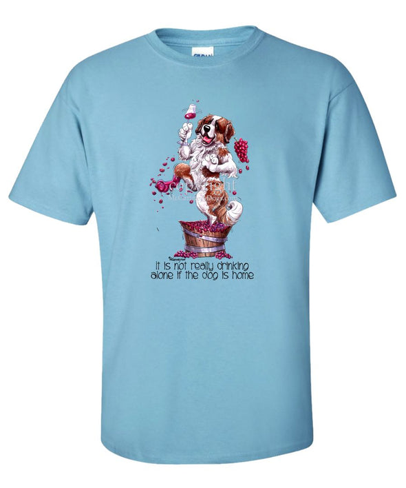 Saint Bernard - It's Not Drinking Alone - T-Shirt