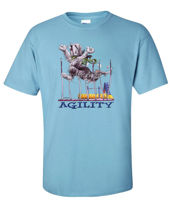 Bearded Collie - Agility Weave II - T-Shirt