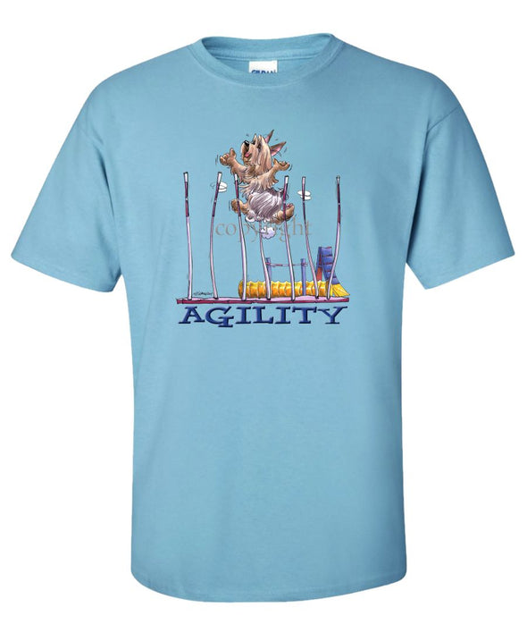Silky Terrier - Agility Weave II - T-Shirt