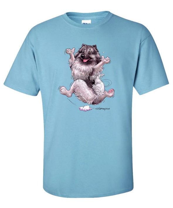Keeshond - Happy Dog - T-Shirt