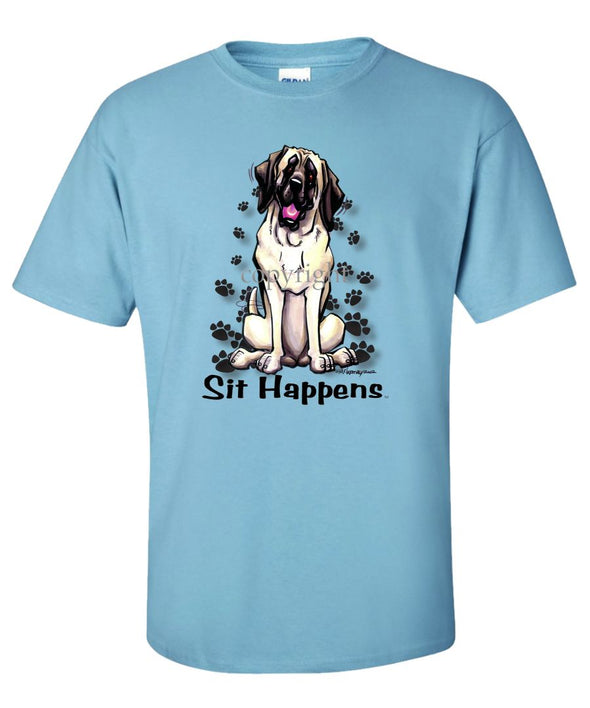 Mastiff - Sit Happens - T-Shirt