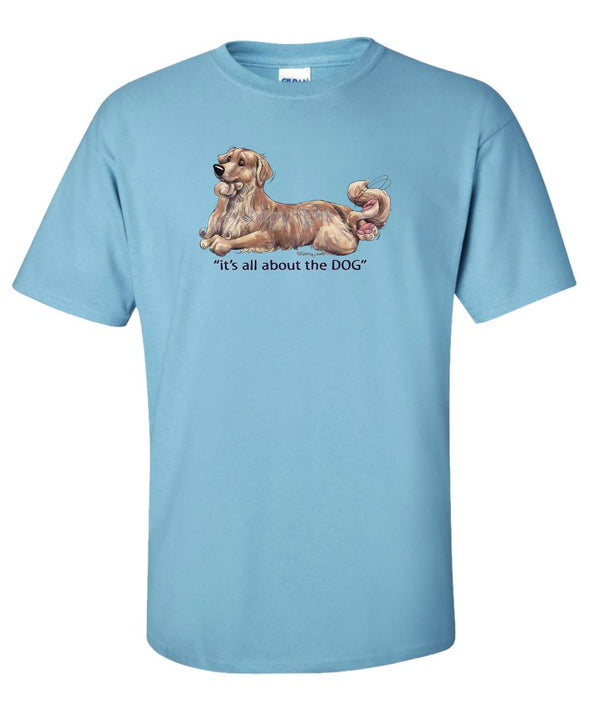 Golden Retriever - All About The Dog - T-Shirt
