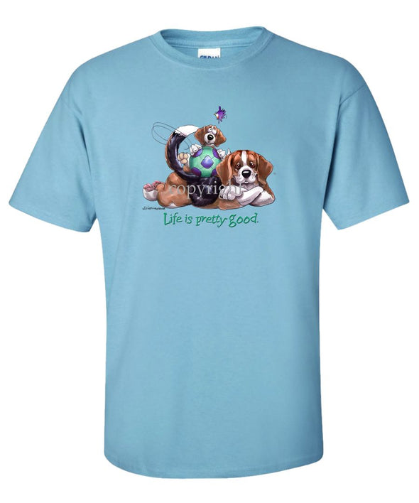 Beagle - Life Is Pretty Good - T-Shirt