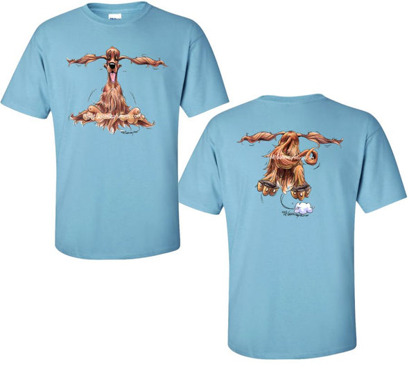 Irish Setter - Coming and Going - T-Shirt (Double Sided)