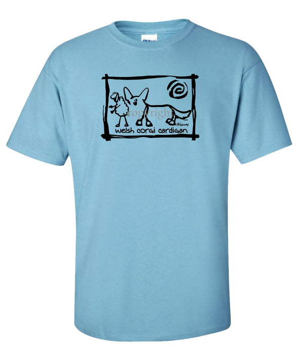 Welsh Corgi Cardigan - Cavern Canine - T-Shirt