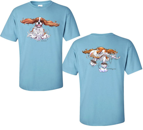 Cavalier King Charles - Coming and Going - T-Shirt (Double Sided)