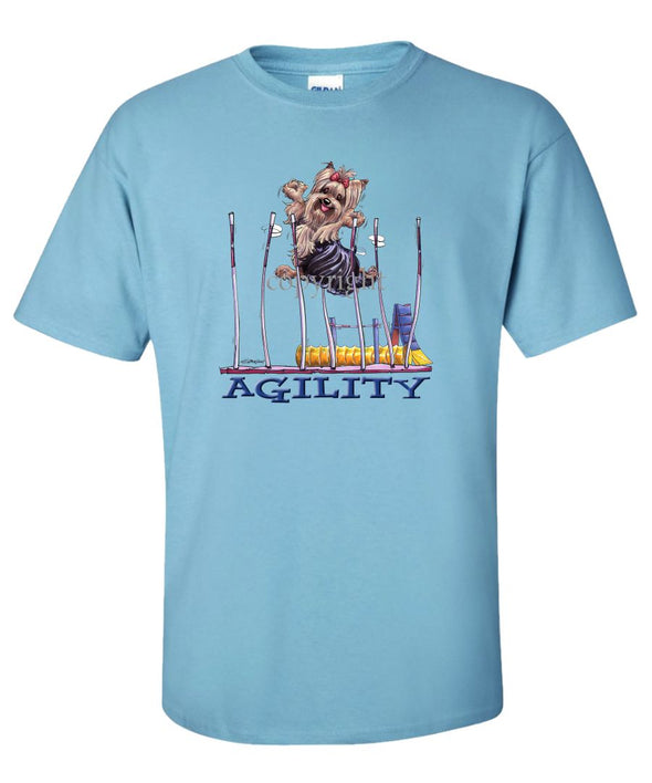 Yorkshire Terrier - Agility Weave II - T-Shirt