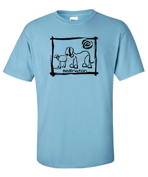 Bedlington Terrier - Cavern Canine - T-Shirt