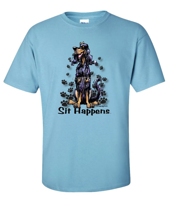 Gordon Setter - Sit Happens - T-Shirt