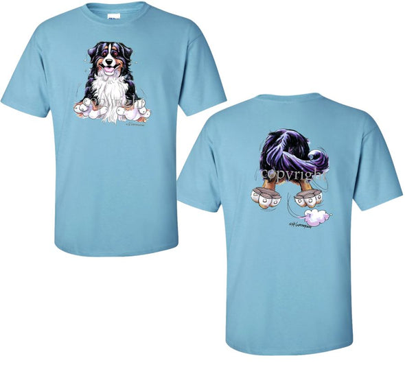 Bernese Mountain Dog - Coming and Going - T-Shirt (Double Sided)