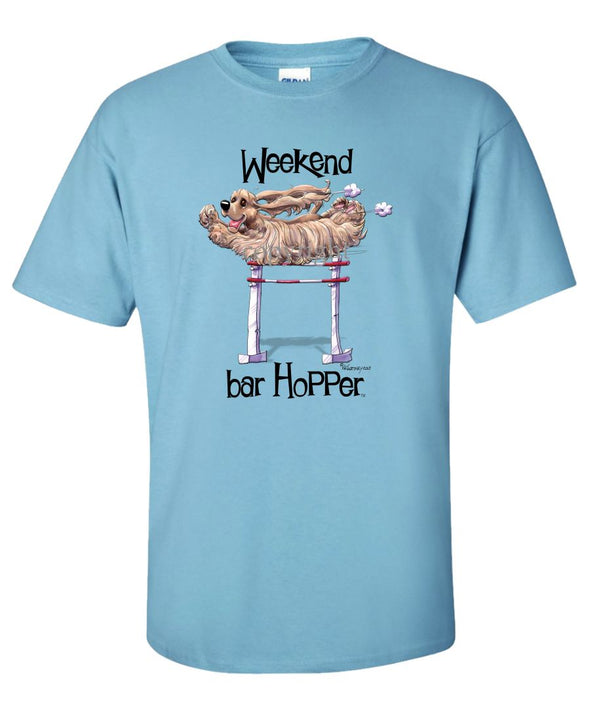 Cocker Spaniel - Weekend Barhopper - T-Shirt