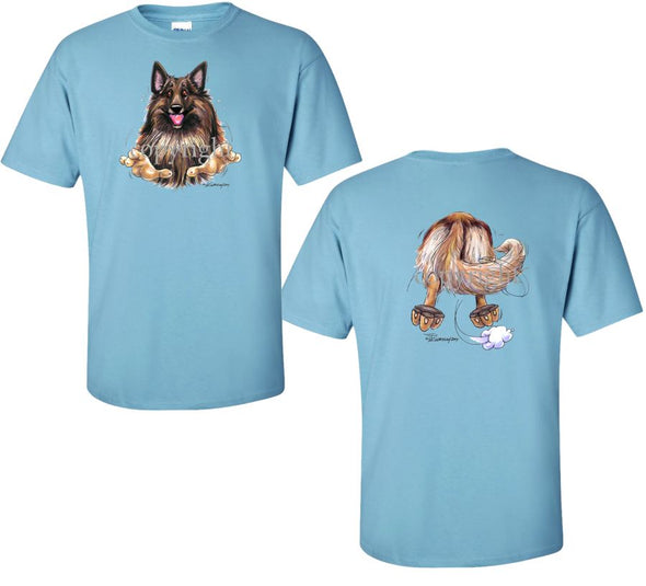 Belgian Tervuren - Coming and Going - T-Shirt (Double Sided)