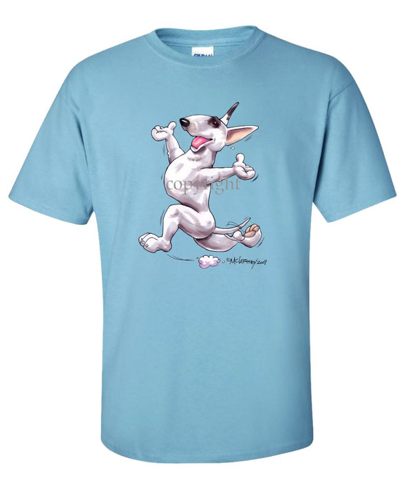 Bull Terrier - Happy Dog - T-Shirt