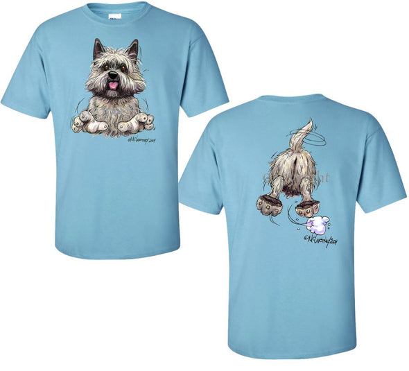 Cairn Terrier - Coming and Going - T-Shirt (Double Sided)